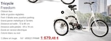 Tricycle Freedom en promo chez Technicien de Santé Tourcoing à 1 679,48 €