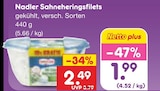 Aktuelles Sahneheringsfilets Angebot bei Netto Marken-Discount in Halle (Saale) ab 1,99 €
