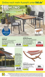 Gartenmöbel im Lidl Prospekt Gartenmöbel im Lidl Prospekt LIDL LOHNT SICH auf S. 52