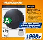 Aktuelle Waschmaschine Angebote bei expert in Wuppertal Aktuelles Waschmaschine W2 WQ 1000 WPS Nova Edition Angebot bei expert in Wuppertal ab 1.999,00 €