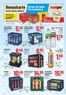 Volvic im Trinkgut Prospekt "Aktuelle Angebote" mit 18 Seiten (Hürth)