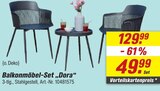 Balkonmöbel-Set Dora im toom Baumarkt Prospekt Balkonmöbel-Set Dora von im aktuellen toom Baumarkt Prospekt für 49,99 €
