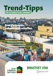 Baustoff Mill Prospekt für Lohr mit 10 Seiten Baustoff Mill Prospekt für Lohr: "Trend-Tipps FÜR DIE ENERGETISCHE SANIERUNG", 10 Seiten, 18.07.2025 - 27.07.2025