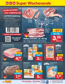 Sauerbraten im aktuellen Netto Marken-Discount Prospekt (München) Sauerbraten im Netto Marken-Discount Prospekt "Aktuelle Angebote" mit 40 Seiten (München)