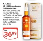 XO 1888 Copenhagen Gold Medal Rum Angebote von A.H. Riise bei GLOBUS Völklingen für 36,99 €