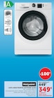 Lave-linge frontal 10 kg - HOTPOINT en promo chez Super U Fougères à 349,00 €