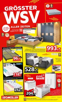 Matratze im Segmüller Prospekt "Segmüller Highlight Angebote" mit 8 Seiten (Ludwigshafen (Rhein))