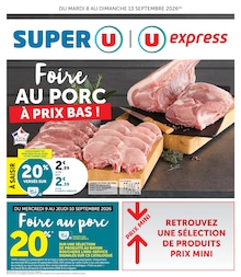 Catalogue U Express à Saint-Lô, avec 12 pages Prospectus U Express à Saint-Lô, "U Express", 12 pages, 08/09/2026 - 13/09/2026