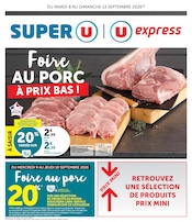 Catalogue U Express à Le Bourget cette semaine, valable du 08/09/2026 au 13/09/2026 Prospectus U Express à Le Bourget, "U Express", 12 pages de promos valables du 08/09/2026 au 13/09/2026