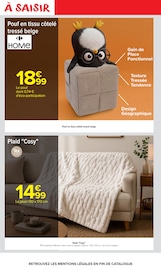 Promos Plaid dans le catalogue "Carrefour market" de Carrefour Market Plaid en promo dans le catalogue Carrefour Market à la page 53