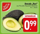 Avocado „Hass“ im EDEKA Prospekt Avocado „Hass“ von im aktuellen EDEKA Prospekt für 0,99 €
