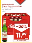 Original Czech Imported Lager von Budweiser Budvar für 11,99 € bei Netto Marken-Discount im Angebot Original Czech Imported Lager von Budweiser Budvar im aktuellen Netto Marken-Discount Prospekt