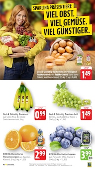 Bananen im aktuellen EDEKA Prospekt (Ulm) Bananen im EDEKA Prospekt "Aktuelle Angebote" mit 55 Seiten (Ulm)