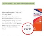 HUSTENSAFT 30 mg/5 ml bei LINDA im Olpe Prospekt für 6,90 €