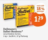 Salbei-Bonbons im Angebot bei tegut in Darmstadt Salbei-Bonbons Angebote von Dallmann's bei tegut Darmstadt für 1,29 €