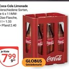 Coca-Cola Limonade im Angebot bei GLOBUS in Pirmasens Coca-Cola Limonade Angebote von Coca-Cola bei GLOBUS Pirmasens für 7,99 €