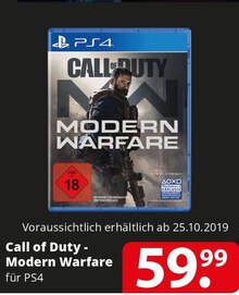Call of Duty - Modern Warfare bei famila Nordost in Hamburg Call of Duty - Modern Warfare im Angebot bei famila Nordost Hamburg für 59,99 €