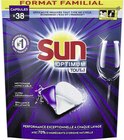 Capsules lave-vaisselle SUN Optimum Tout en 1 - SUN dans le catalogue Géant Casino
