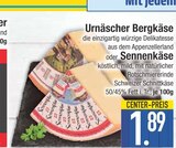 Urnäscher Bergkäse von  im aktuellen EDEKA Prospekt für 1,89 €