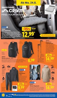 Rucksack im aktuellen Lidl Prospekt (Bremerhaven) Rucksack im Lidl Prospekt "LIDL LOHNT SICH" mit 71 Seiten (Bremerhaven)