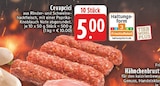 Cevapcici bei E center im Baesweiler Prospekt für 5,00 €
