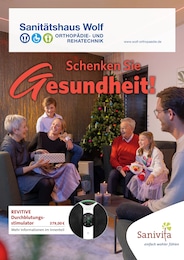 Orthopädie- und Reha-Technik Wolf GmbH & Co. KG Prospekt: "Schenken Sie Gesundheit!", 6 Seiten, 13.11.2024 - 31.01.2025