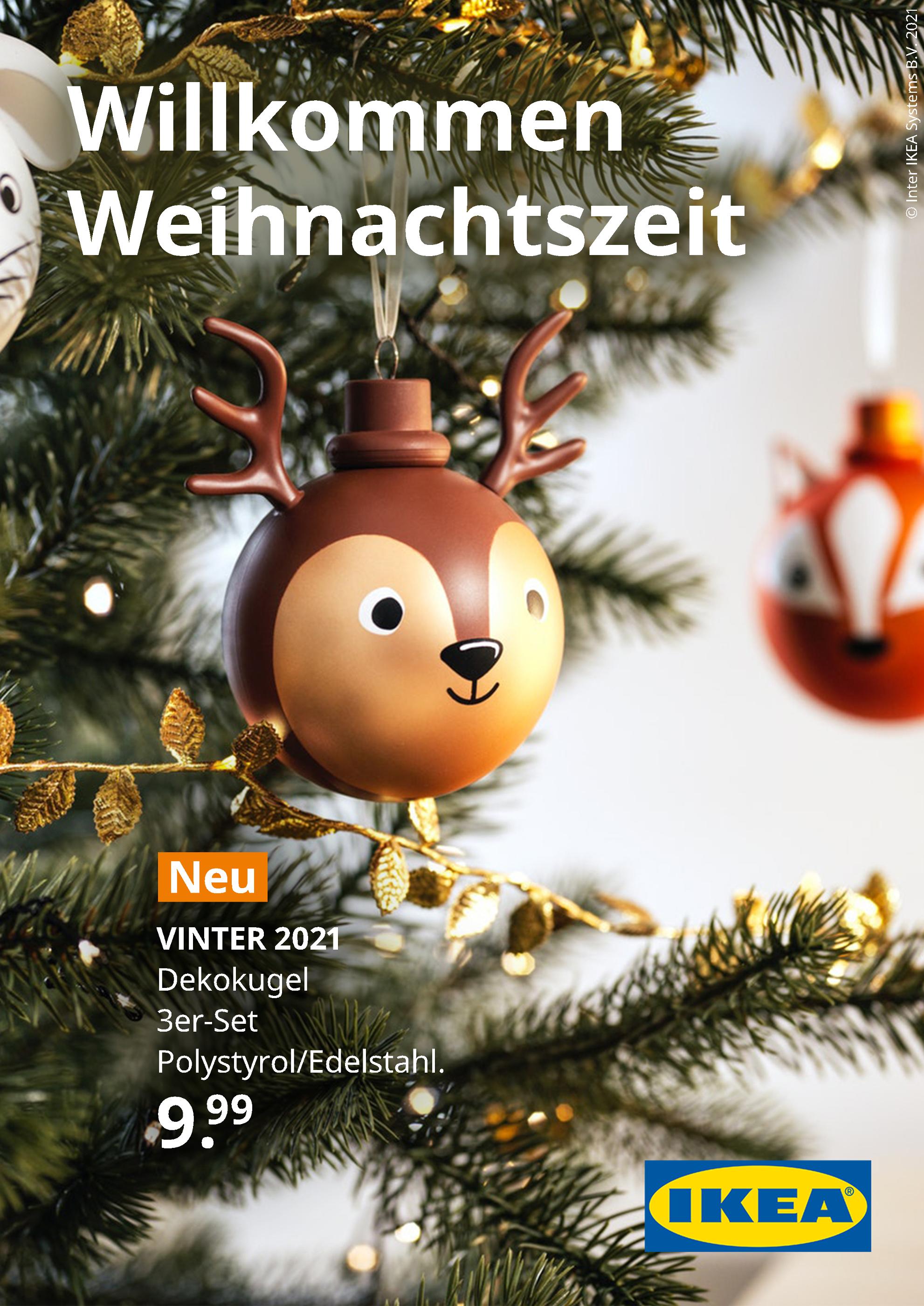 IKEA Prospekt für Dankmarshausen mit 1 Seite IKEA Prospekt für Dankmarshausen: "Willkommen Vorweihnachtszeit", 1 Seite, 29.11.2021 - 06.12.2021