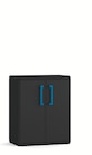 Armoires Quadra bleu haute - Keter en promo chez Castorama Draveil à 79,90 €