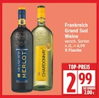 Merlot von Grand Sud für 2,99 € bei EDEKA im Angebot Merlot von Grand Sud im aktuellen EDEKA Prospekt