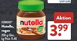 Nutella, vegan von Ferrero im aktuellen ALDI SÜD Prospekt für 3,99 €