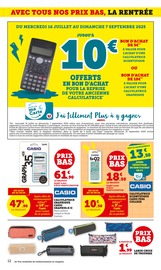Calculatrice Angebote im Prospekt "Super U" von Super U Calculatrice Angebote im Prospekt "Super U" von Super U auf Seite 12