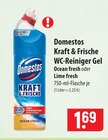 Domestos Kraft & Frische WC-Reiniger Gel Angebote bei famila Nordost Stralsund für 1,69 €