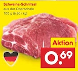 Schweine-Schnitzel bei Netto Marken-Discount im Bad Staffelstein Prospekt für 0,69 €
