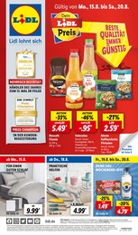 Lidl Prospekt für Eilenburg mit 56 Seiten Lidl Prospekt für Eilenburg: LIDL lohnt sich, 56 Seiten, 15.08.2022 - 20.08.2022