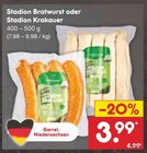 Stadion Bratwurst oder Stadion Krakauer Angebote bei Netto Marken-Discount Cuxhaven für 3,99 €