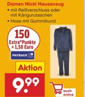 Damen Nicki Hausanzug Angebote bei Netto Marken-Discount Meerbusch für 9,99 €