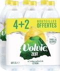 Eau minérale naturelle Arôme Citron Zest - VOLVIC en promo chez Casino Supermarchés Valence à 4,50 €