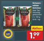 Schwarzwälder Schinken Angebote bei Netto Marken-Discount Voerde für 1,99 €
