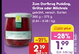 Pudding Grütze oder Milchreis von Zum Dorfkrug im aktuellen Netto Marken-Discount Prospekt