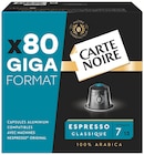 Capsules de café - Carte Noire en promo à 15,99 € chez Supermarchés Match Capsules de café - Carte Noire dans le catalogue Supermarchés Match