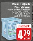 Mineralwasser bei EDEKA im Prospekt "" für 4,79 €