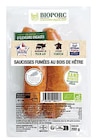 Promo Saucisses fumées x 2 à 5,49 € dans le catalogue NaturéO à Pont-à-Mousson