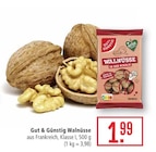 Walnüsse Angebote von Gut & Günstig bei Marktkauf Heilbronn für 1,99 €