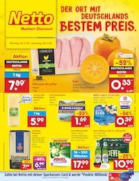 Netto Marken-Discount Prospekt für Wilhelmshaven mit 63 Seiten Netto Marken-Discount Prospekt für Wilhelmshaven: "Aktuelle Angebote", 63 Seiten, 03.11.2025 - 08.11.2025