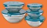 Coupelles en verre avec couvercles x5 - URBAN LIVING en promo chez Netto Coupelles en verre avec couvercles x5 - URBAN LIVING dans le catalogue Netto