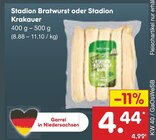 Stadion Bratwurst Angebote bei Netto Marken-Discount Nordhorn für 4,44 €