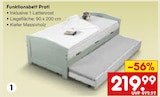 Netto Marken-Discount Hagen - Funktionsbett Prati Angebot im Prospekt Funktionsbett Prati bei Netto Marken-Discount im Hagen Prospekt für 219,99 €