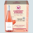 Cabernet d'Anjou AOP Rosé Les Hauts Buis - U en promo chez Super U Kingersheim à 11,04 €