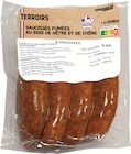 8 saucisses fumées - INTERMARCHÉ TERROIRS - Intermarché Super 8 saucisses fumées - INTERMARCHÉ TERROIRS à 7,45 € dans le catalogue Intermarché Super