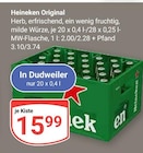 Original von Heineken im aktuellen GLOBUS Prospekt